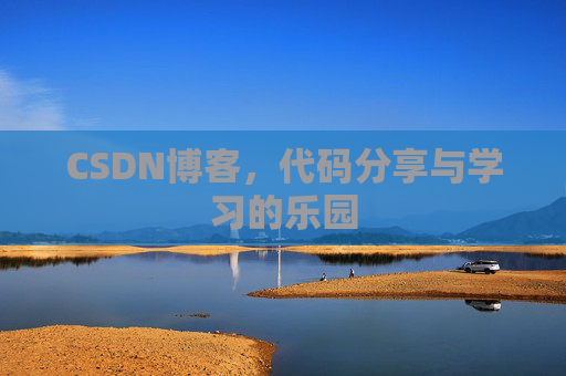 CSDN博客，代码分享与学习的乐园